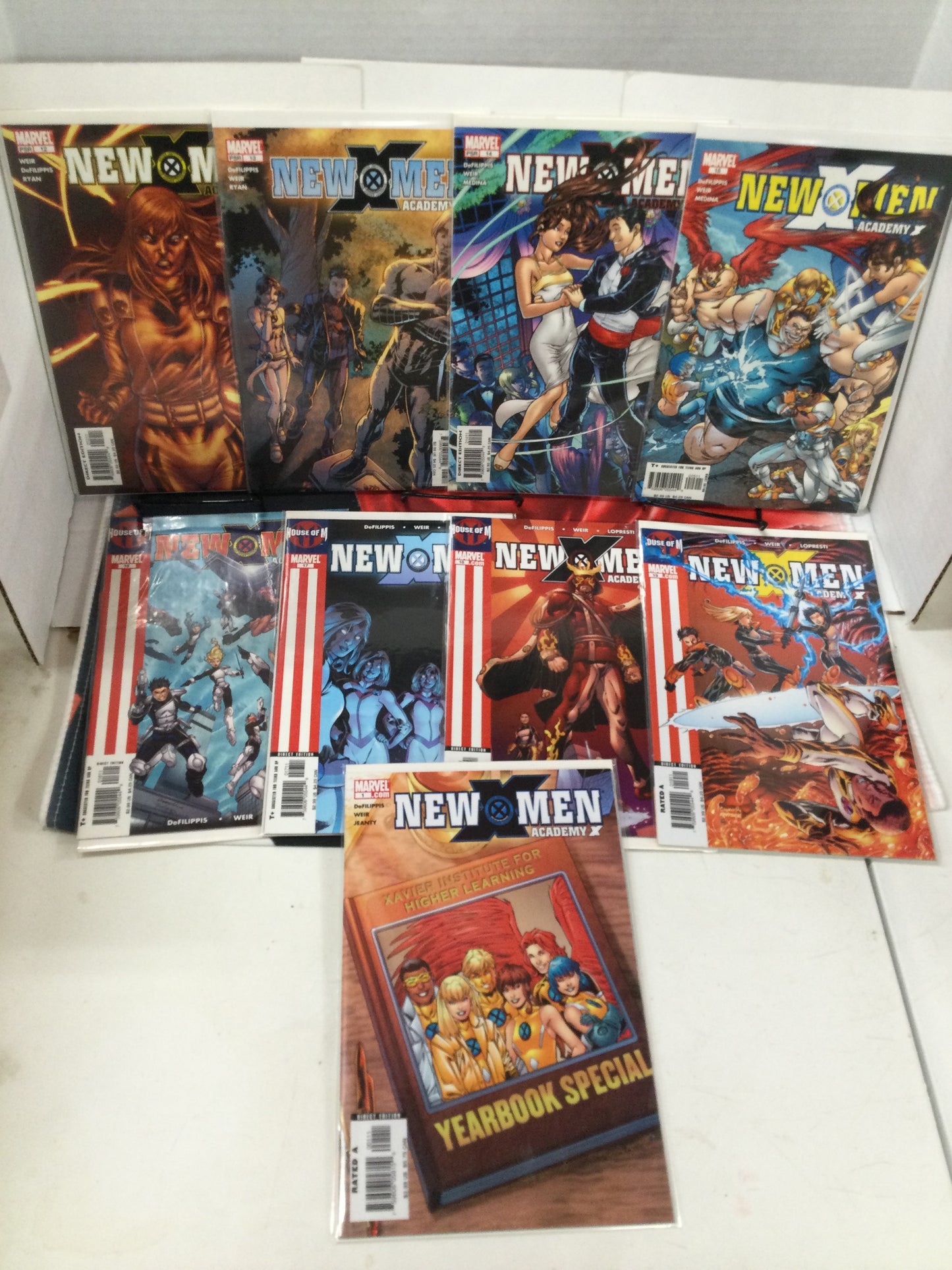 New X-Men Academy X #1-19 + yearbook special