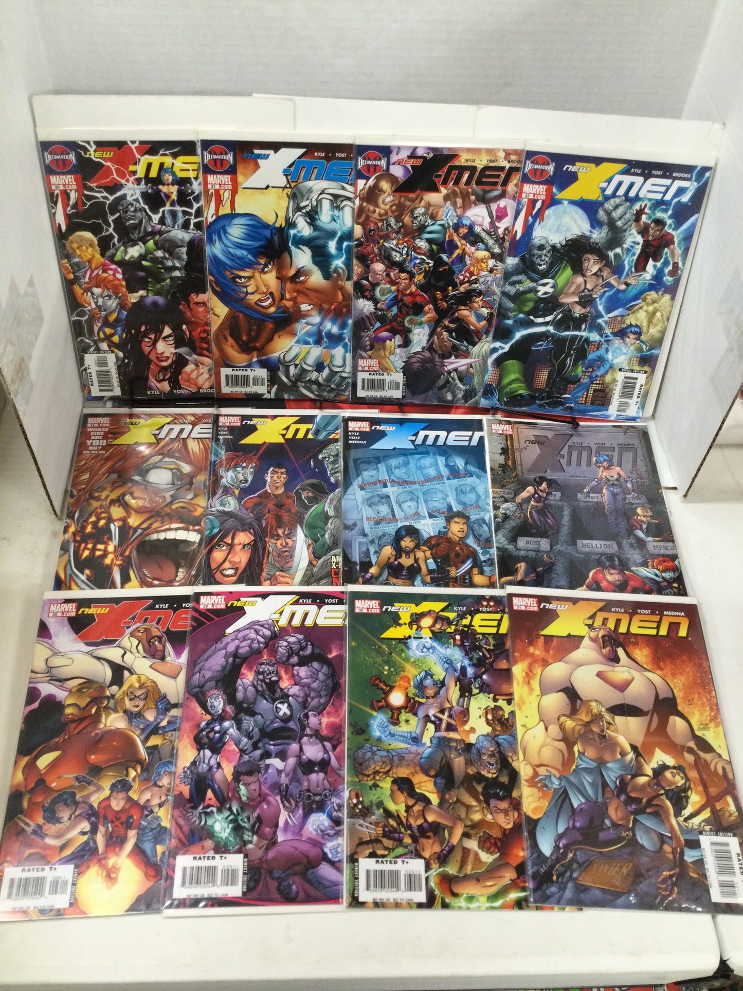 New X-Men #20- 46 (missing #45)