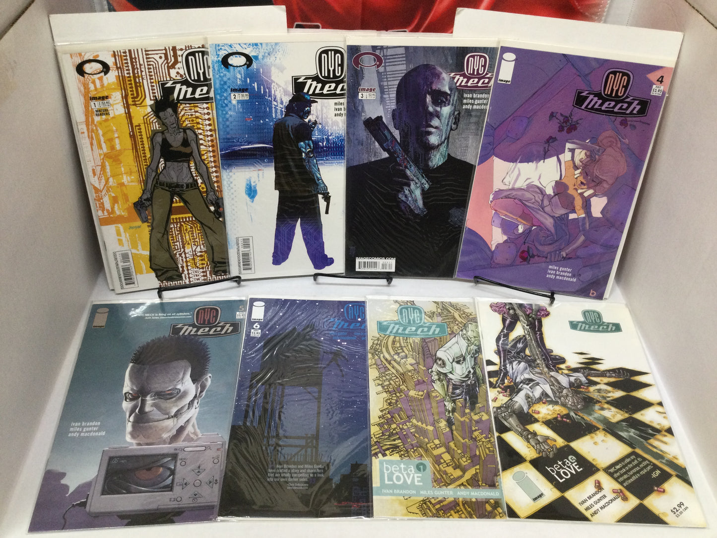 NYC Mech #1-6 & Beta Love #1&5