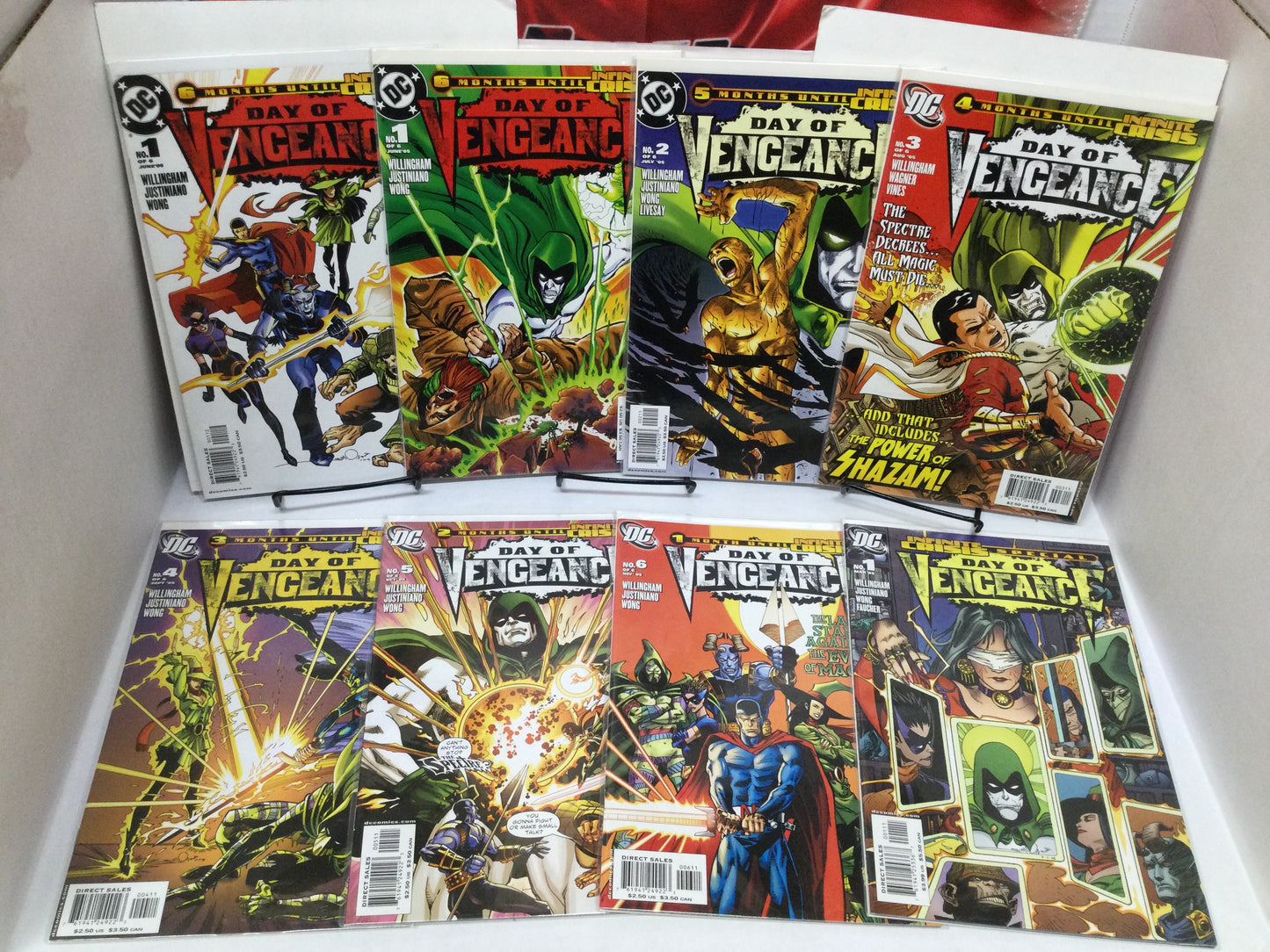Day of Vengeance (2005) #1-6 + variant #1 & Special Infinite Crisis