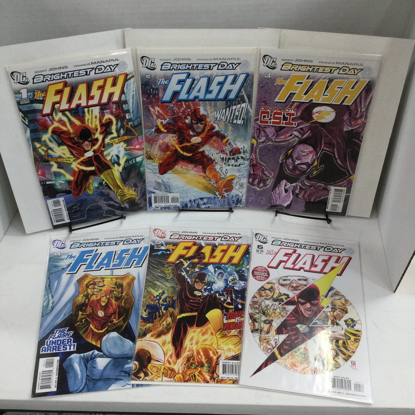 The Flash #1-12 - Brightest Day Complete Set (2010)