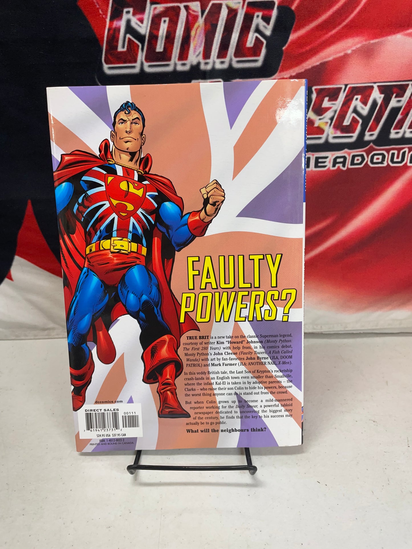 Superman: True Brit by John Cleese and Kim Howard Johnson Hardcover