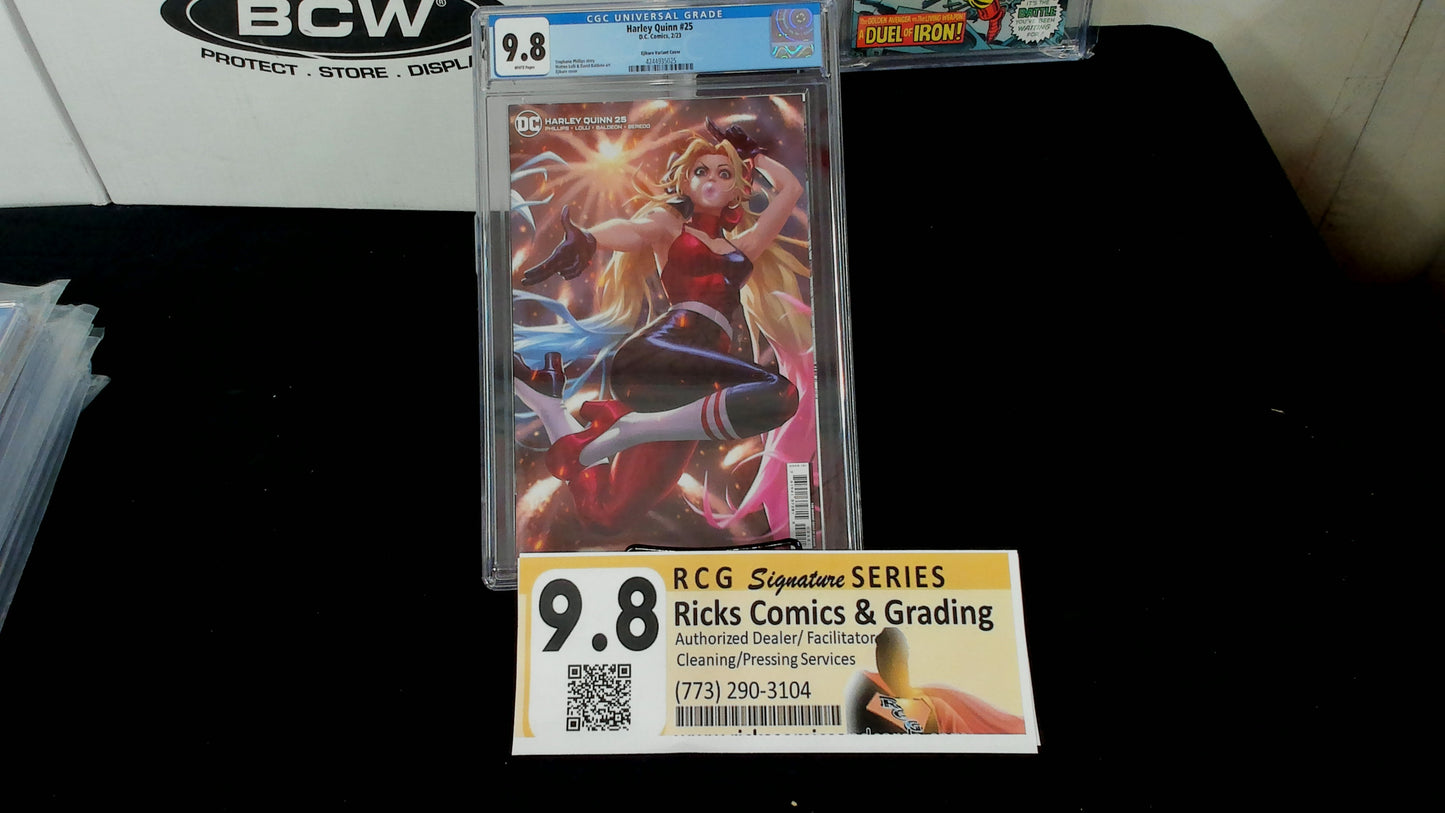 Harley Quinn #25 Super Rare 1:50 Ejikure Variant CGC 9.8 NM/M