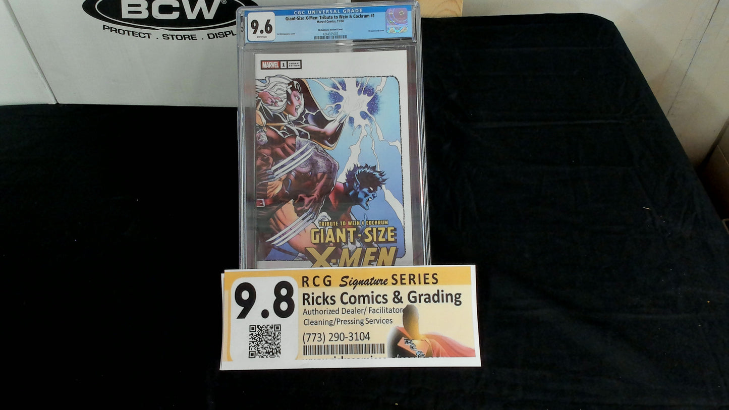 Giant-Size X-Men: Tribute to Wein Cockrum #1 CGC 9.8 (Nov 2020, Marvel) Variant