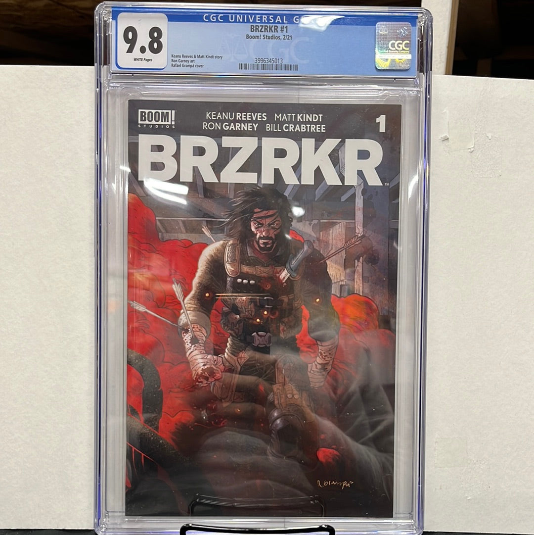 BRZRKR (BERZERKER) #1 CGC 9.8