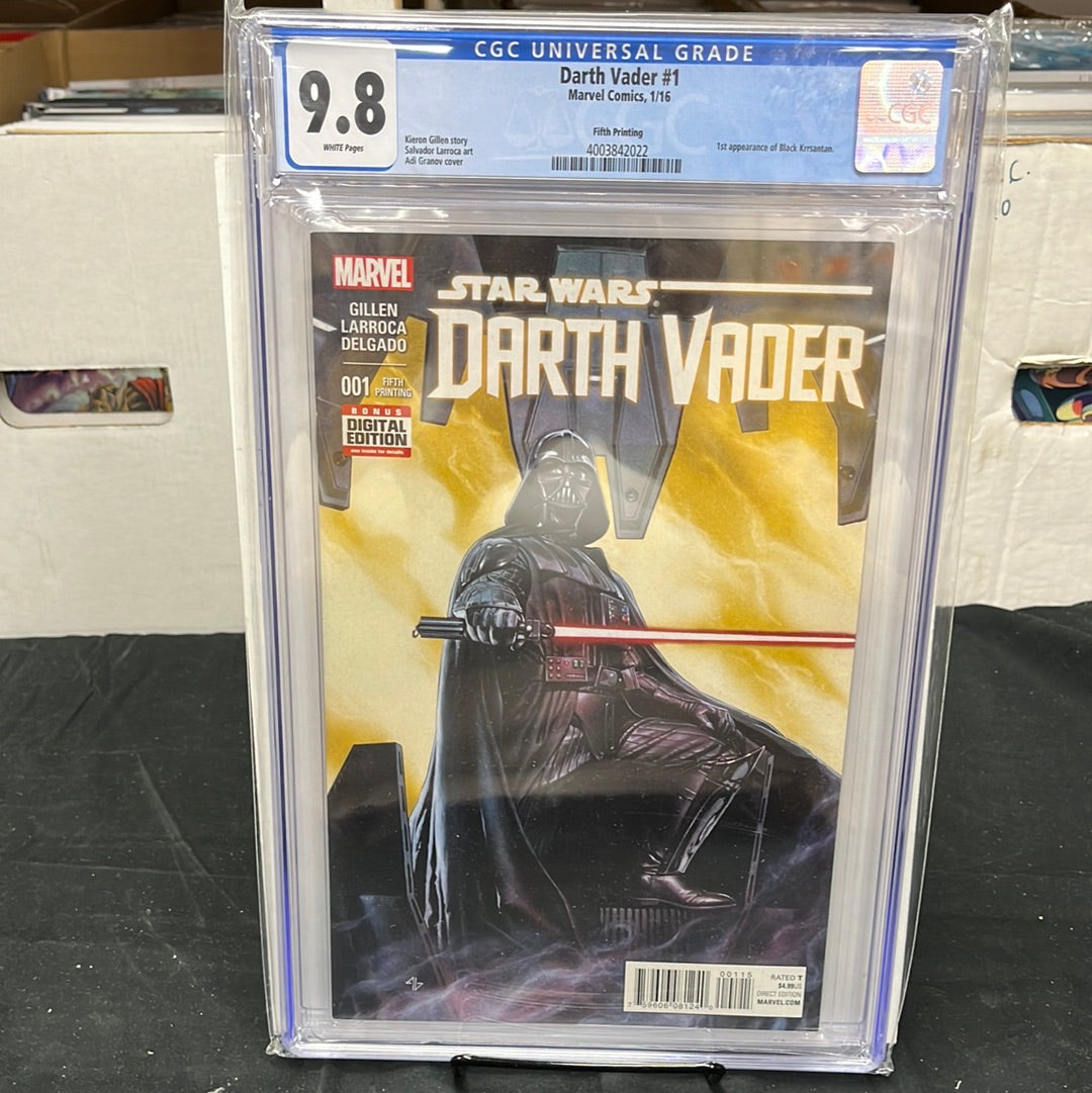 DARTH VADER #1 (2015) CGC 9.8