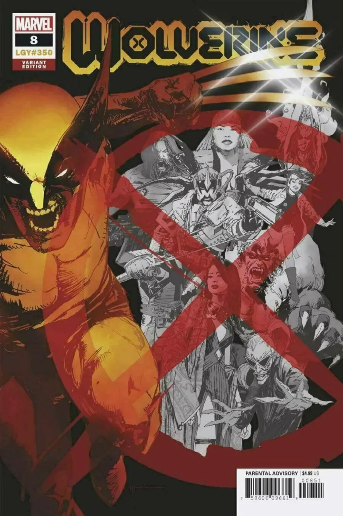 Wolverine #8 Sienkiewicz Variant