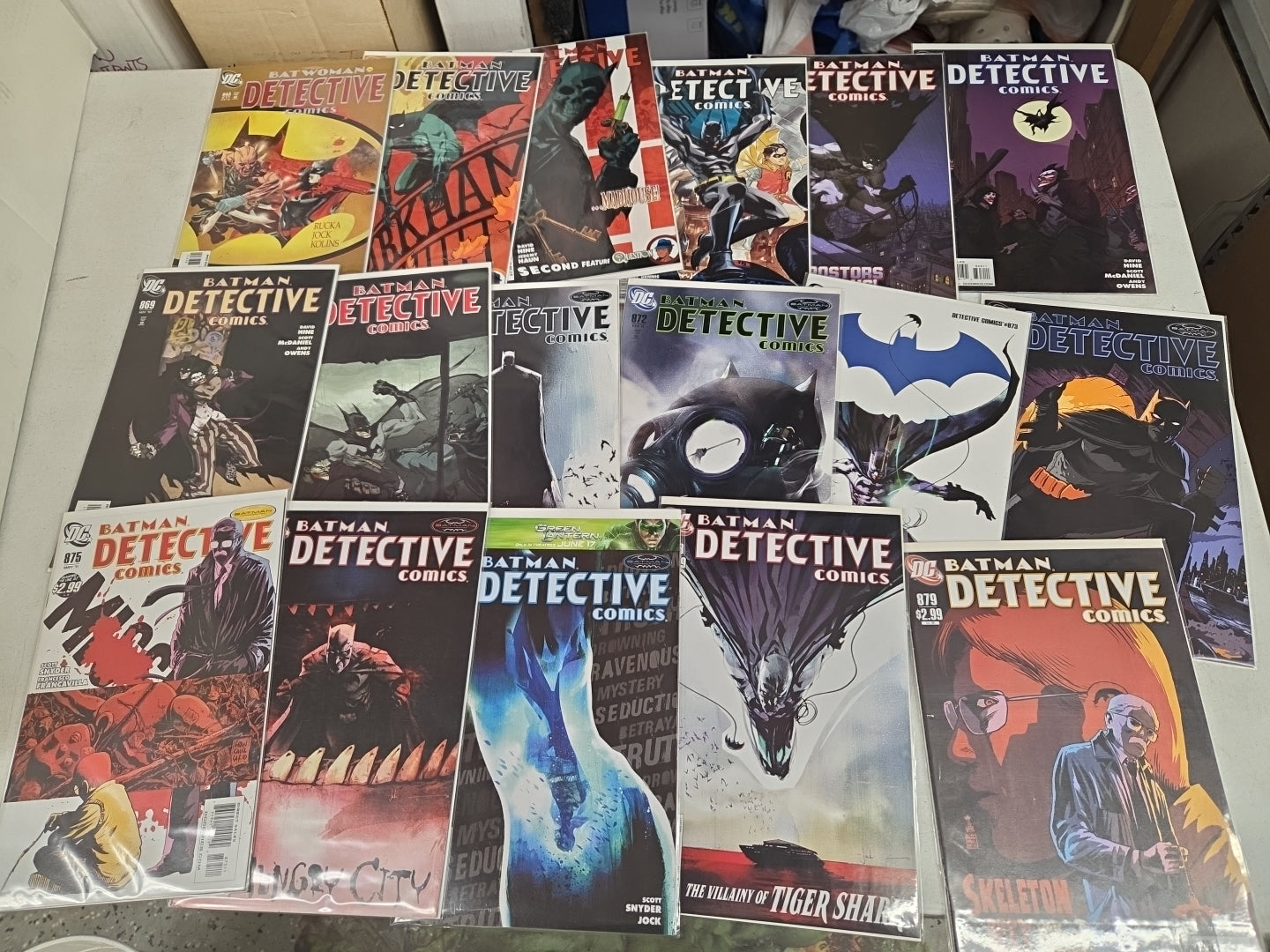 Batman Detective Comics #817-879 Set, Newsstand Variant Scott Snyder 2011