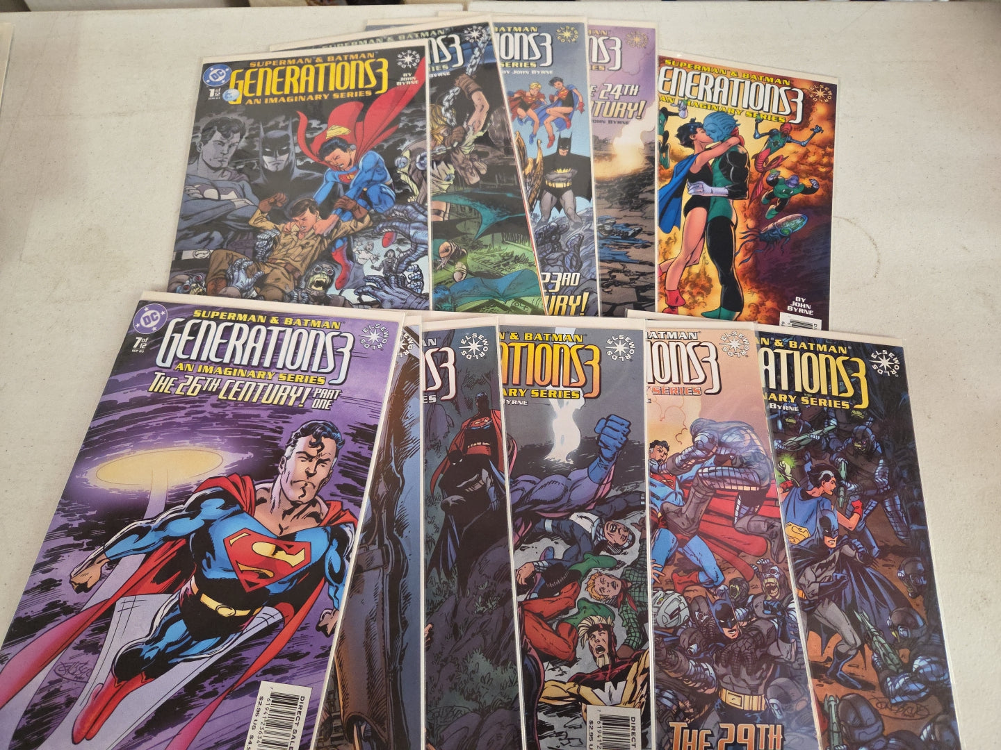 Superman & Batman: Generations 3 An Imaginary Series #1, #3-12 Set 2003 DC