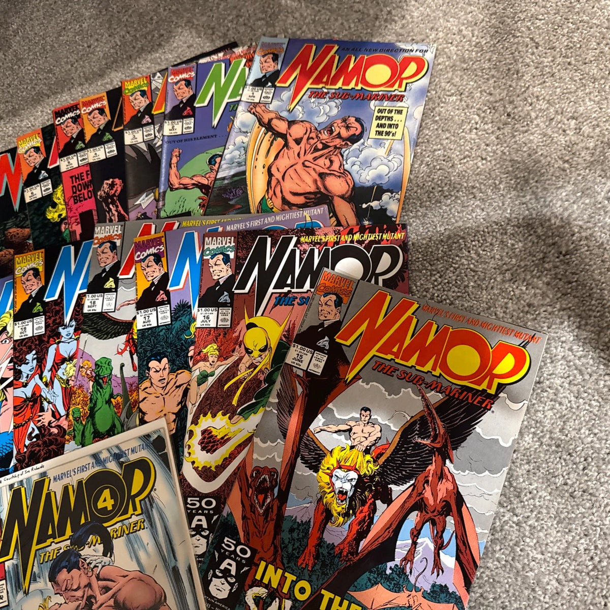 NAMOR (1990 Marvel) -- #1-25 +#50