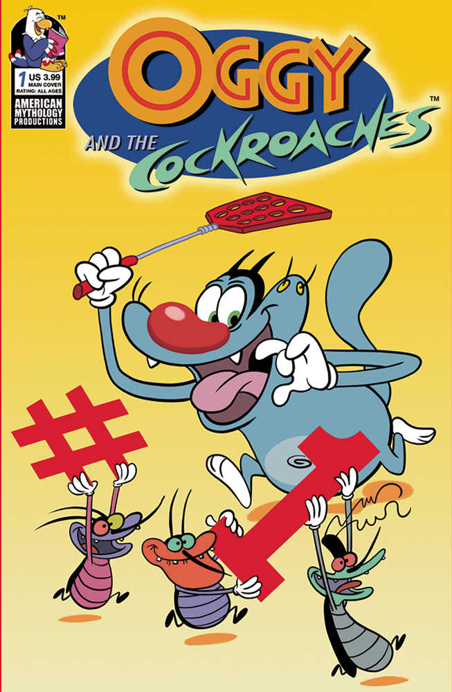 Oggy & The Cockroaches #1 Check Signed Edition Cover
