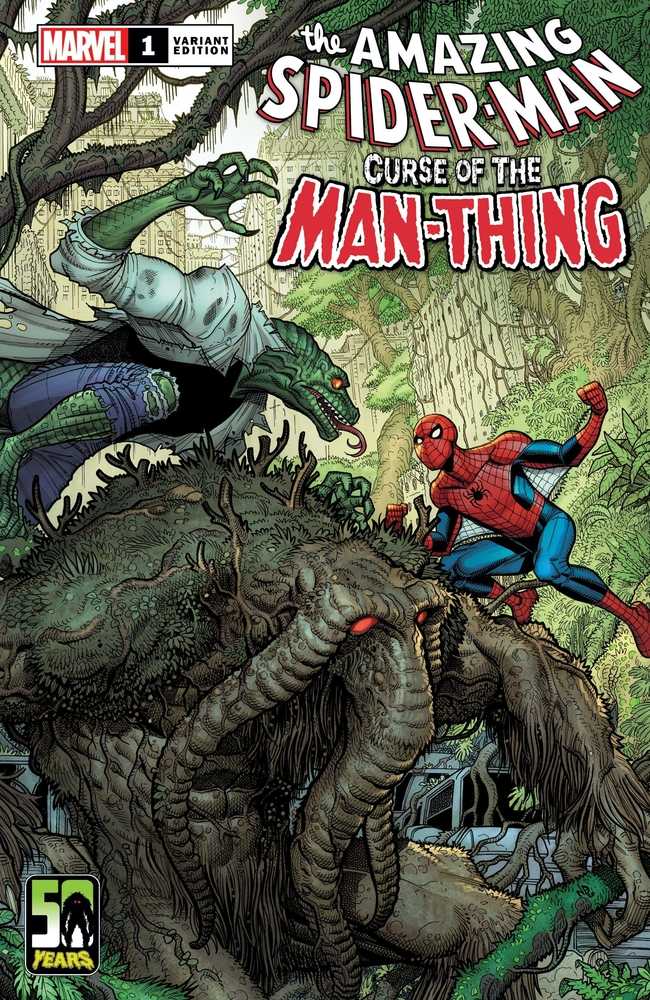 Spider-Man Curse Of Man-Thing #1 Bradshaw Variant