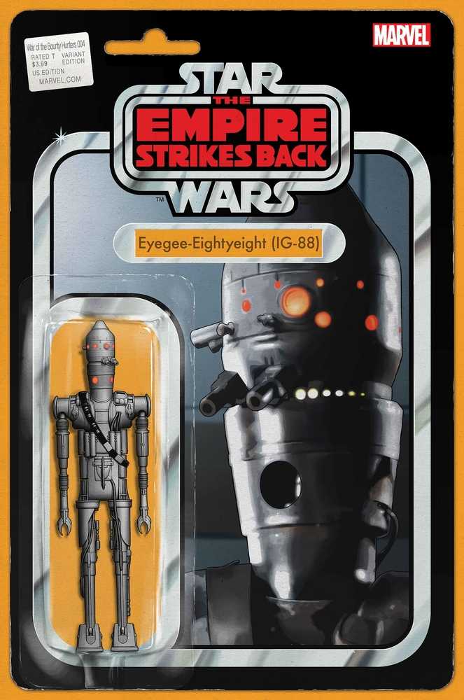 Star Wars War Bounty Hunters #4 (Of 5) Jtc Action Figure Variant
