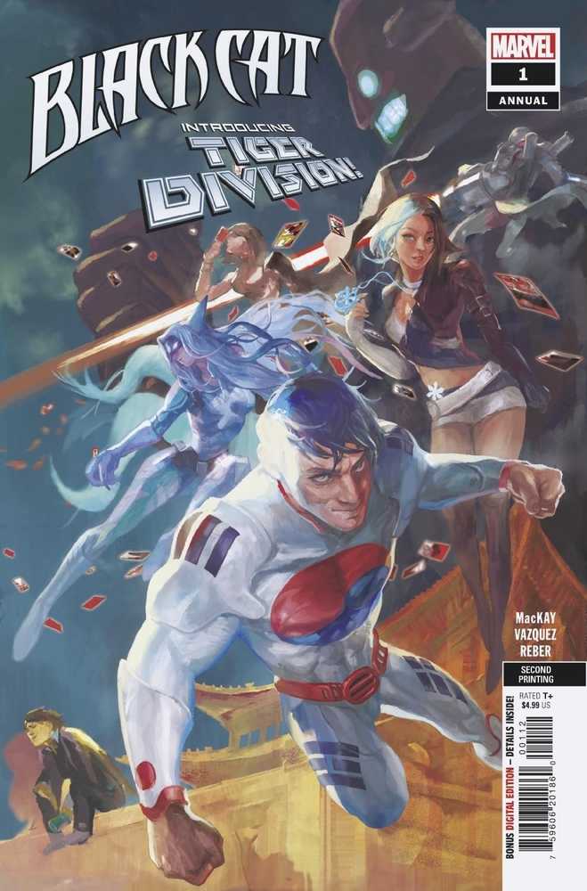 Black Cat Annual #1 2nd Print Variant Infd