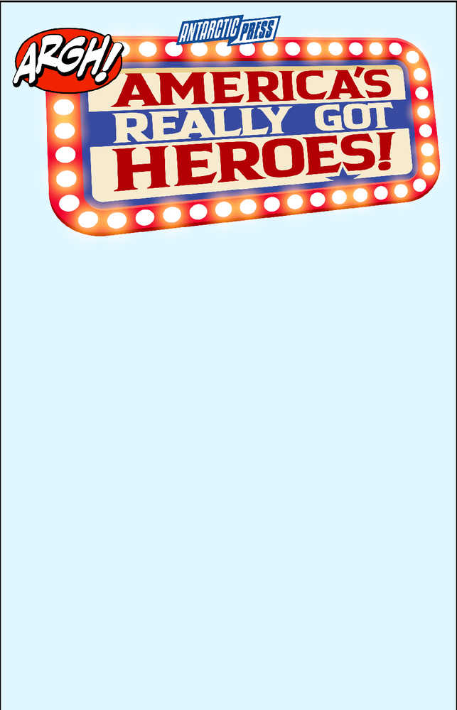 Argh Americas Really Got Heroes One Shot Sketch Comic