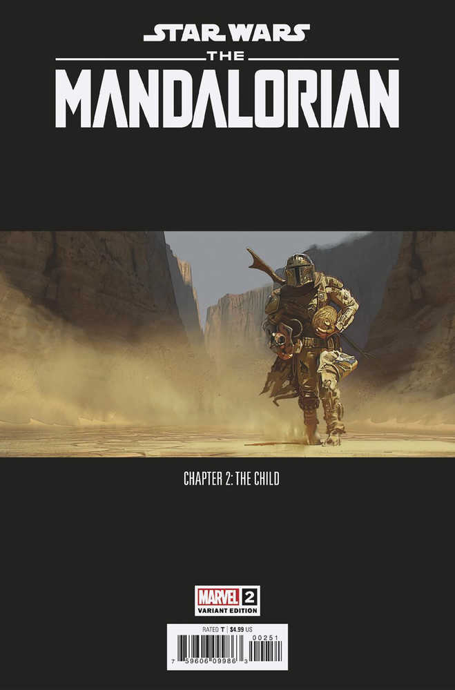 Star Wars Mandalorian #2 Concept Art Variant