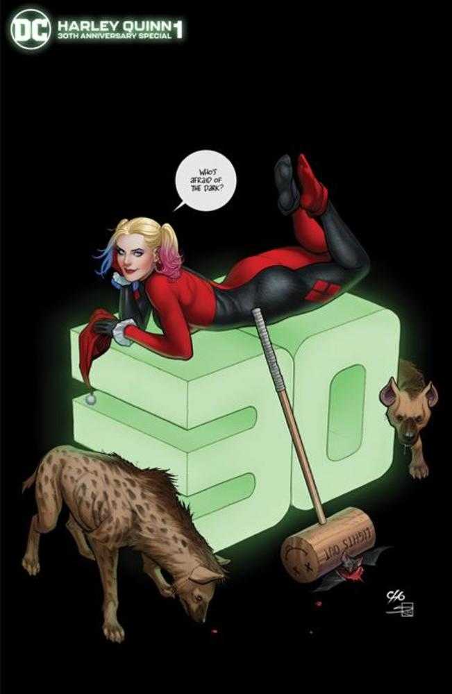 Harley Quinn 30th Anniversary Special #1 (One Shot) Cover N 1 in 10 Frank Cho Glow In The Dark Variant