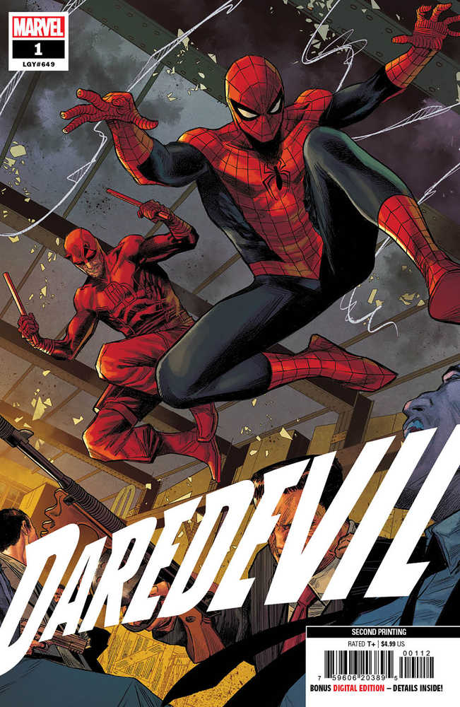 Daredevil #1 Second Printing Checchetto Variant