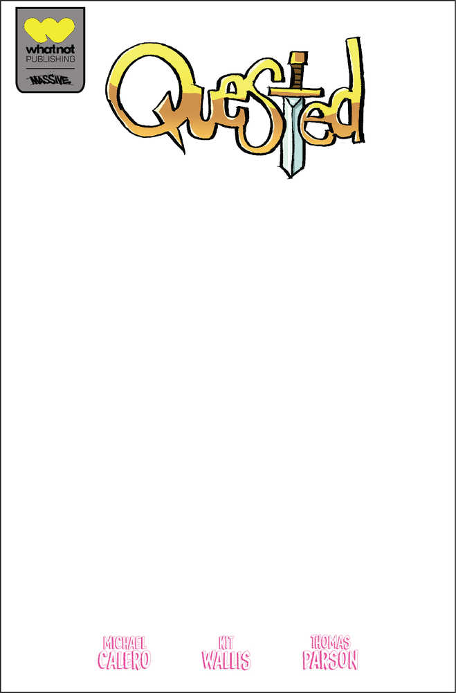 Quested #1 Cover H Blank Sketch Cover