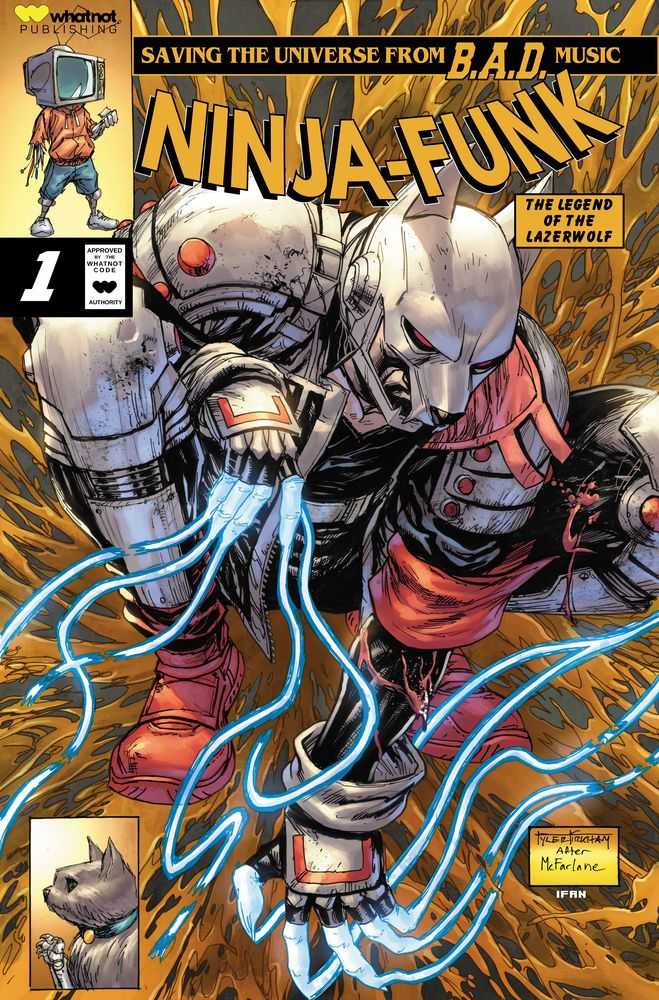 Ninja Funk #1 (Of 4) 2nd Print Kirkham (Mature)
