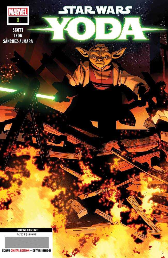 Star Wars Yoda #1 2ND Printing Leon Variant