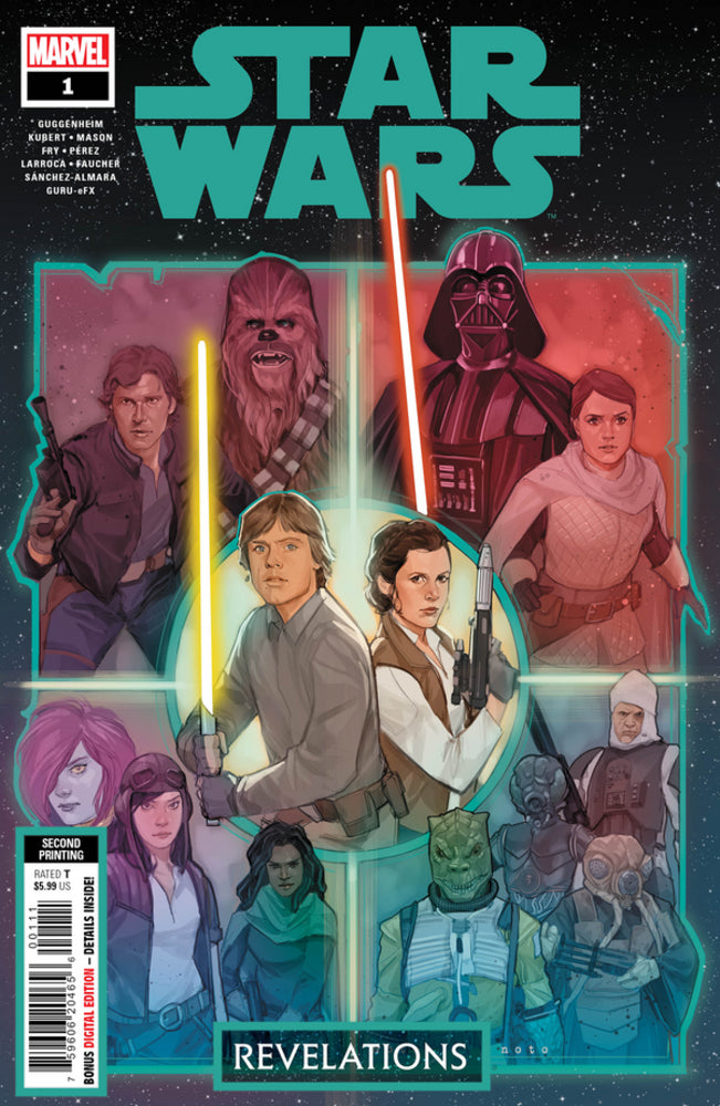 Star Wars Revelations #1 2ND Printing Noto Variant