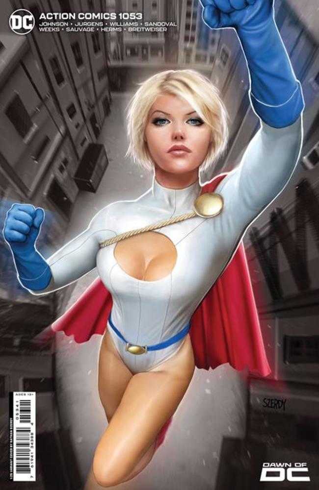 Action Comics #1053 Cover E 1 in 25 Nathan Szerdy Card Stock Variant(Subscription)