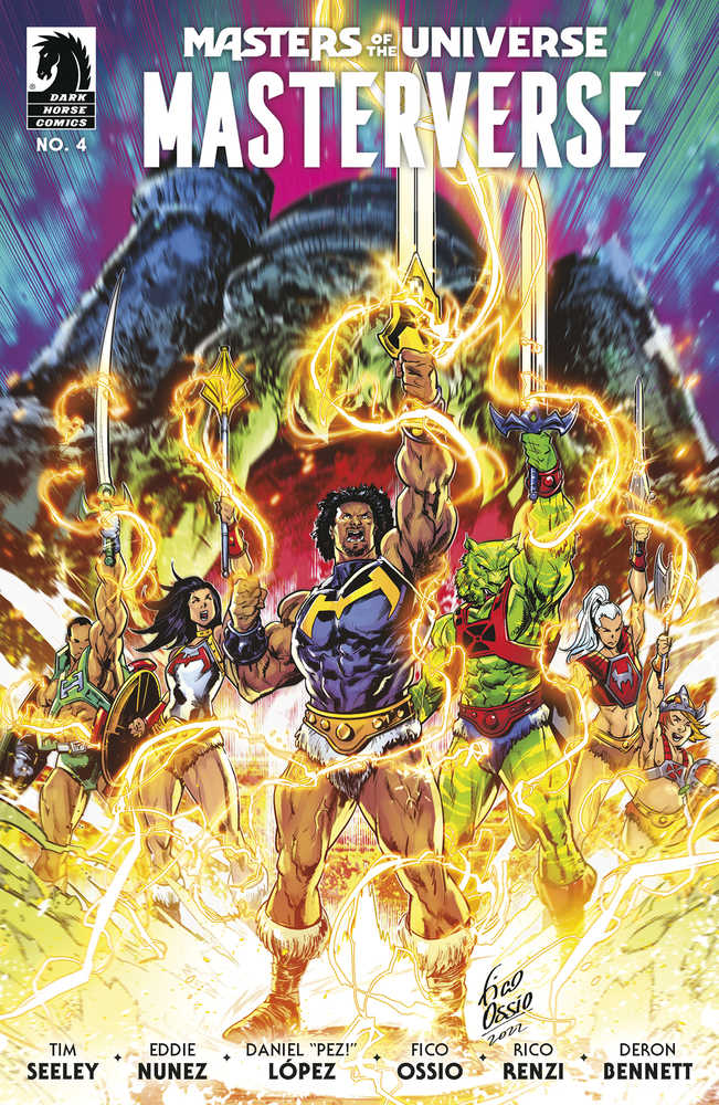 Masters Of Universe Masterverse #4 (Of 4) Cover C Ossio