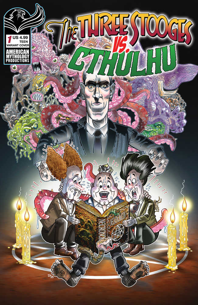 The Three Stooges vs Cthulhu #1 Cover B Pacheco