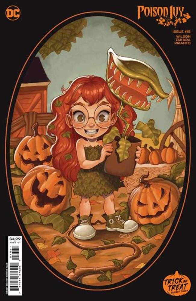 Poison Ivy #15 Cover F Chrissie Zullo Trick Or Treat Card Stock Variant(Subscription)