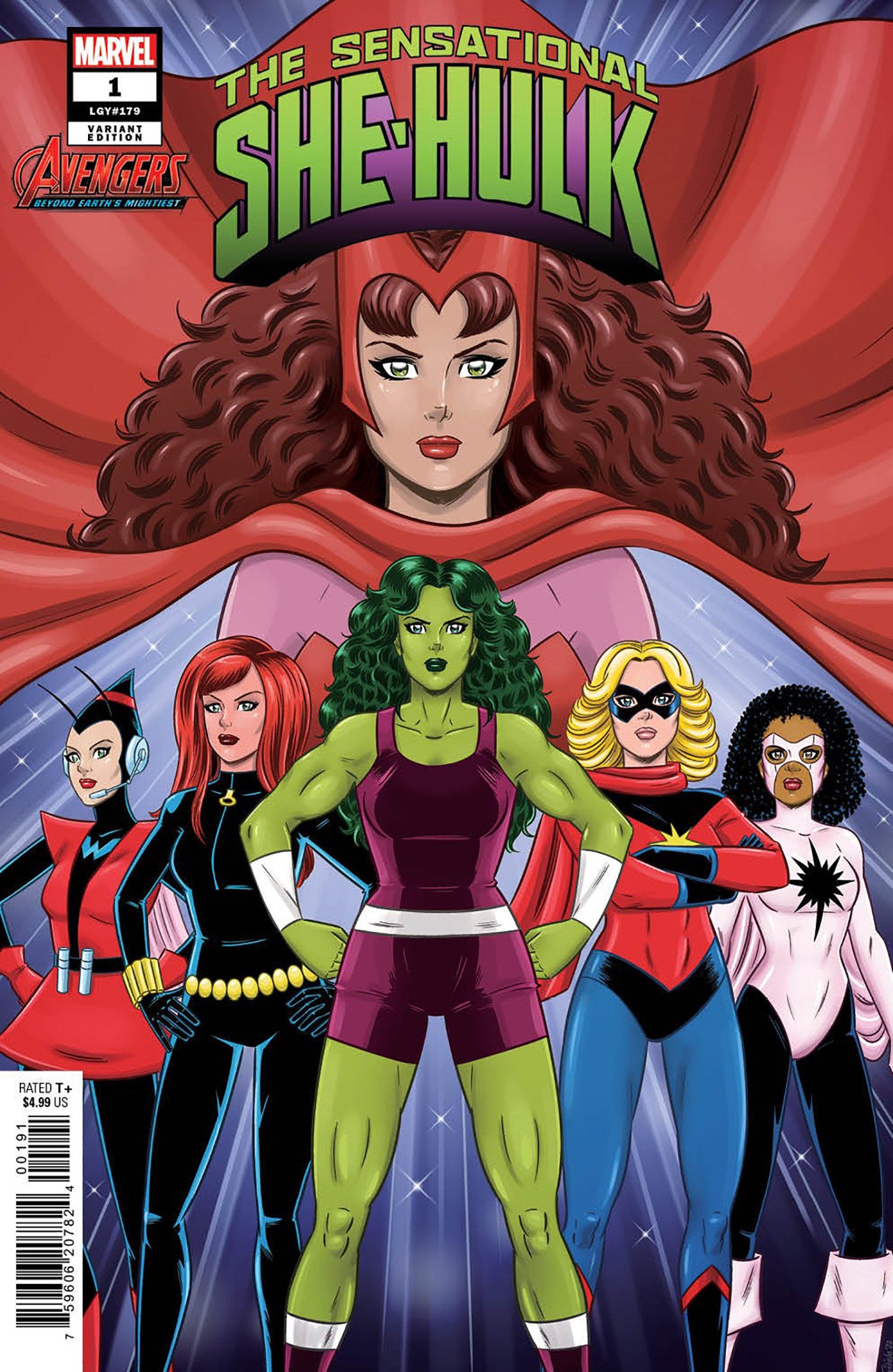 Sensational She-Hulk 1 Gisele Lagace Avengers 60th Variant – Ricks