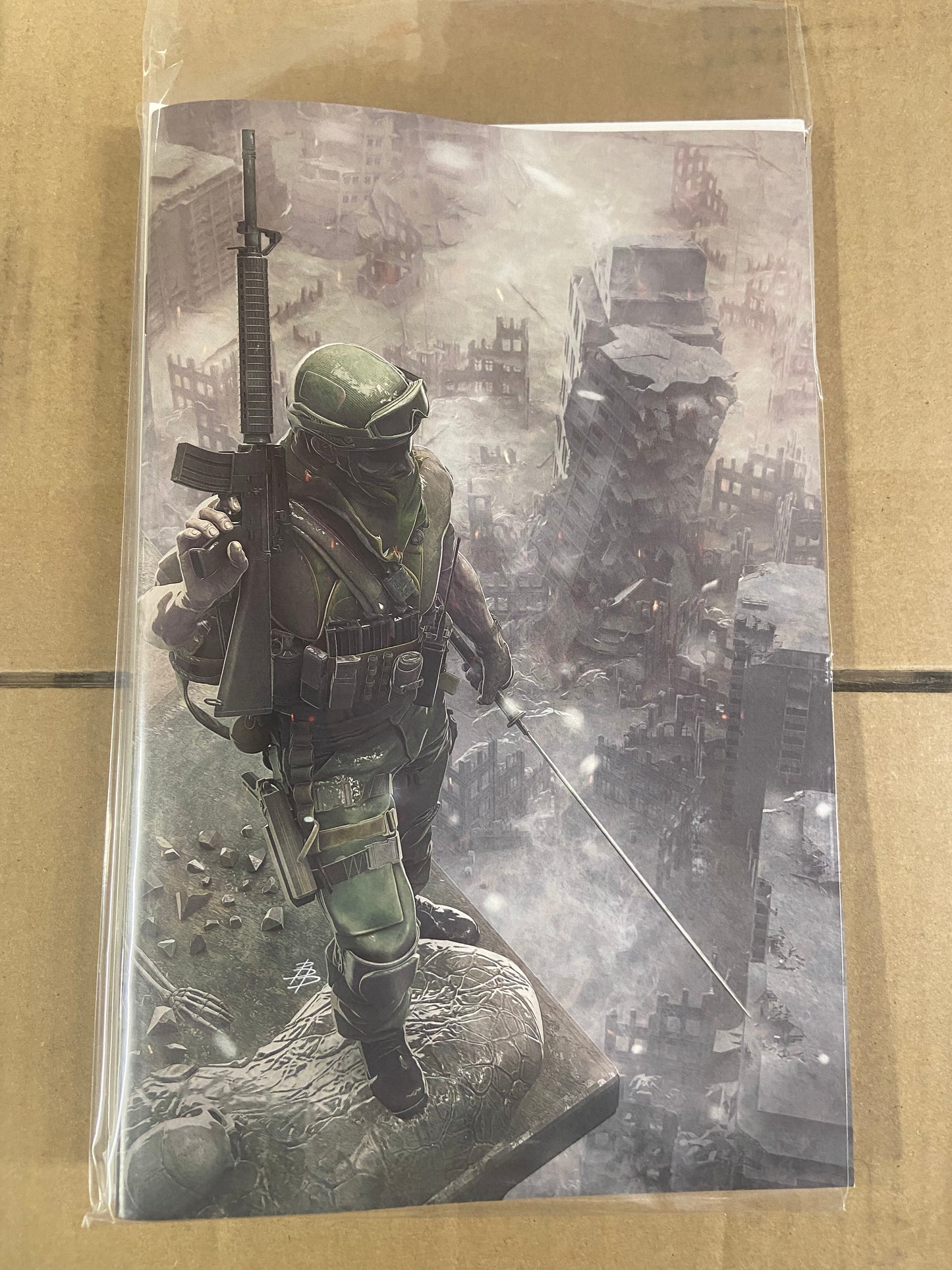 Austin St. John�s RedEmpt1on #1 C2E2 Bjorn Barends Exclusive Virgin