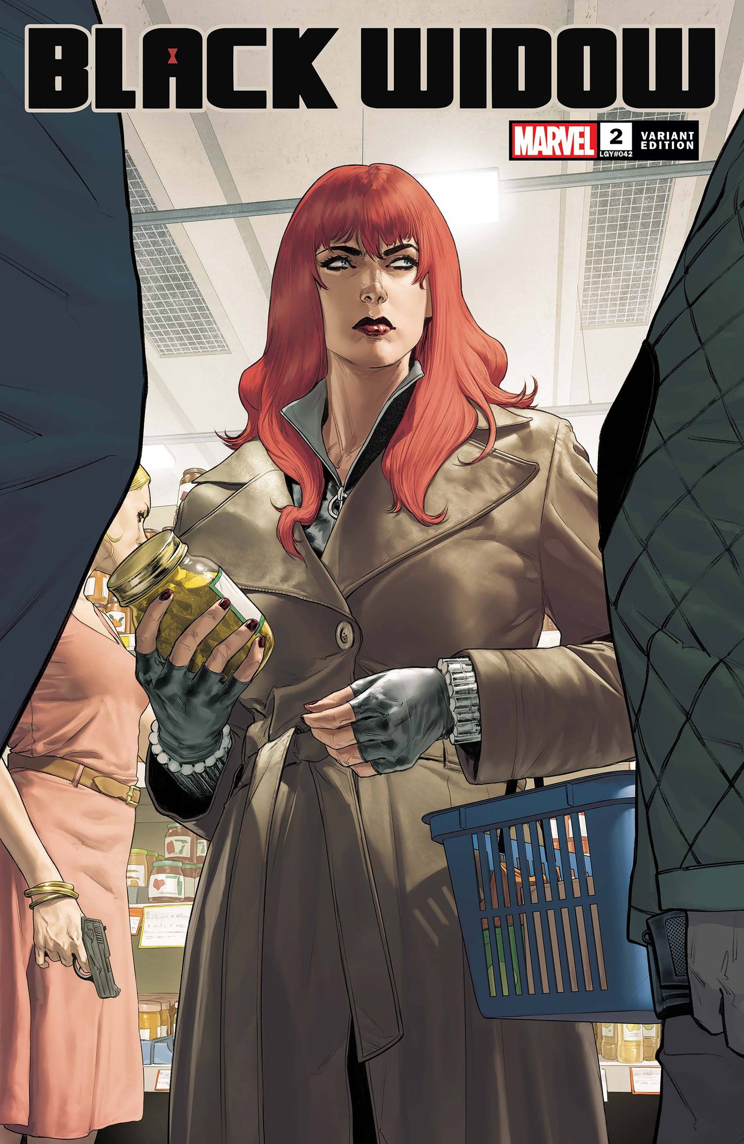 BLACK WIDOW #2 DE IULUS VAR 1st app. Stevie, The Child of Black Widow