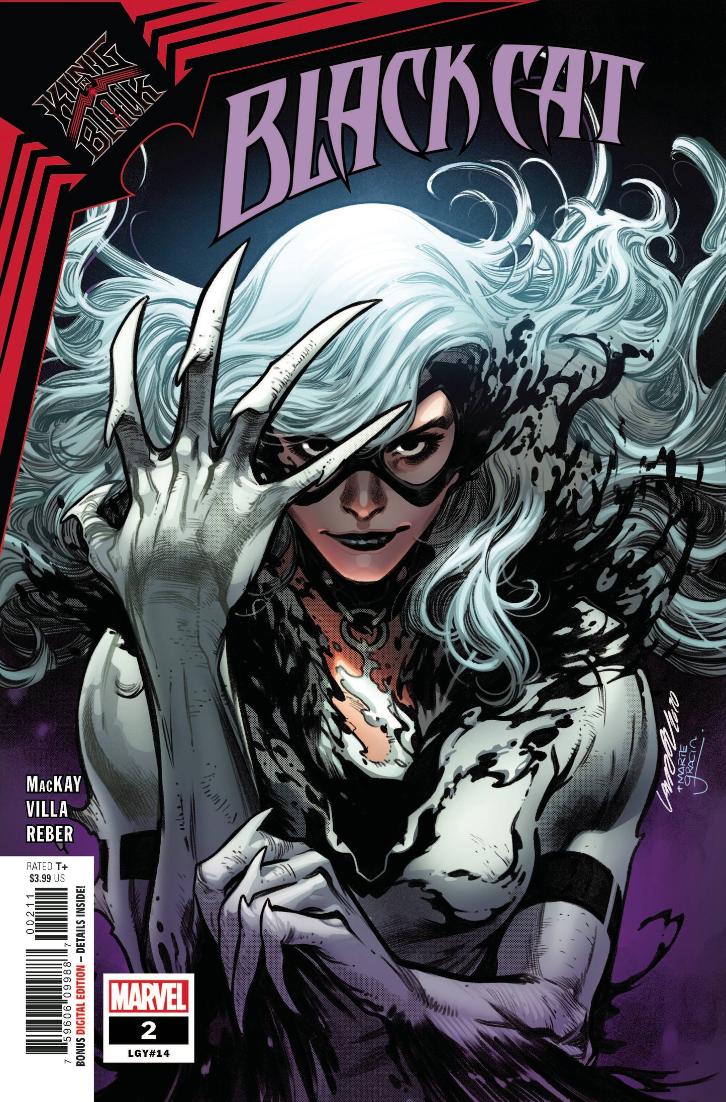 BLACK CAT #2 KIB 1st app. Black Cat as Anti Venom