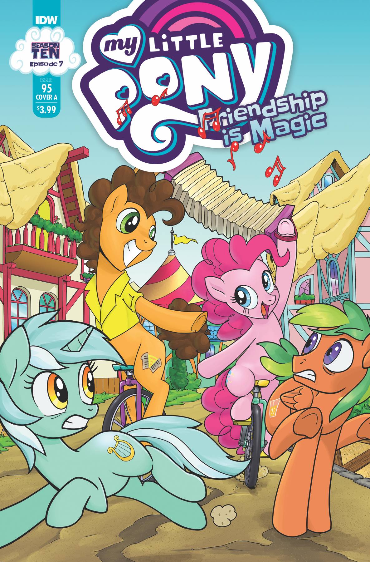 MY LITTLE PONY FRIENDSHIP IS MAGIC #95 CVR A KUUSISTO (C: 1