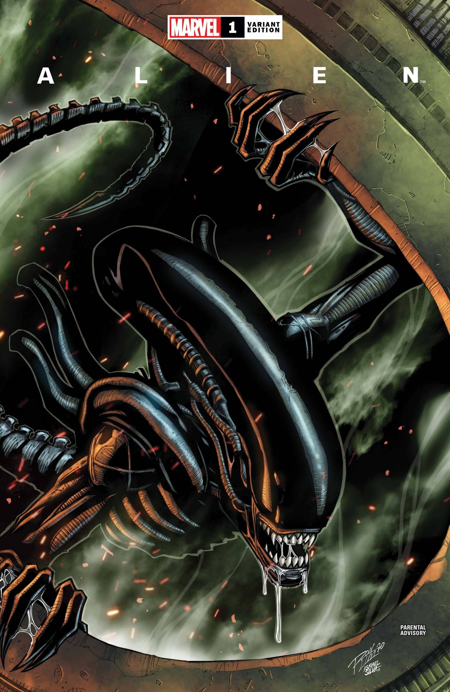 ALIEN #1 RON LIM VAR 1st app. of the Alpha Xenomorph