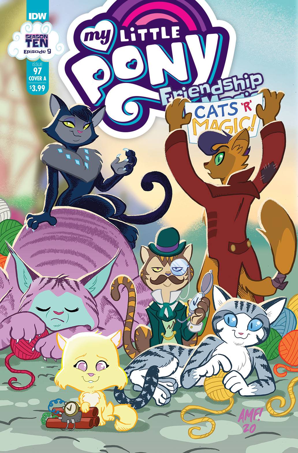 MY LITTLE PONY FRIENDSHIP IS MAGIC #97 CVR A FLEECS (C: 1-0