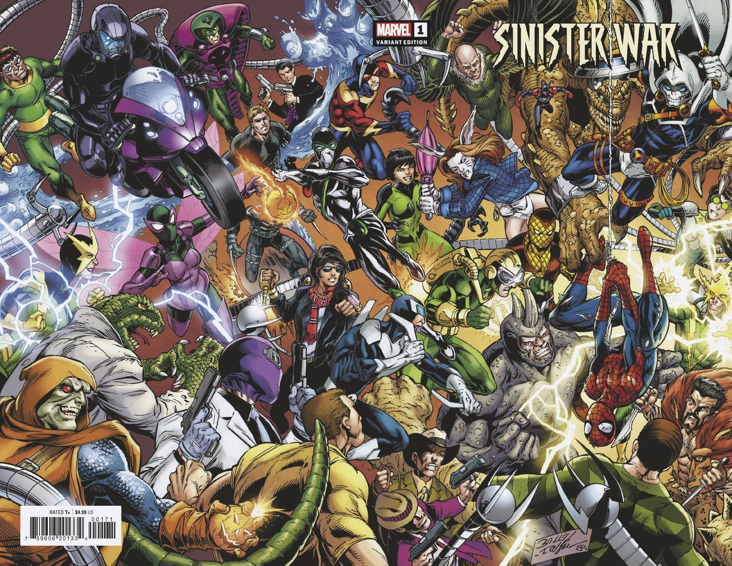 SINISTER WAR #1 (OF 4) BAGLEY WRAPAROUND VAR