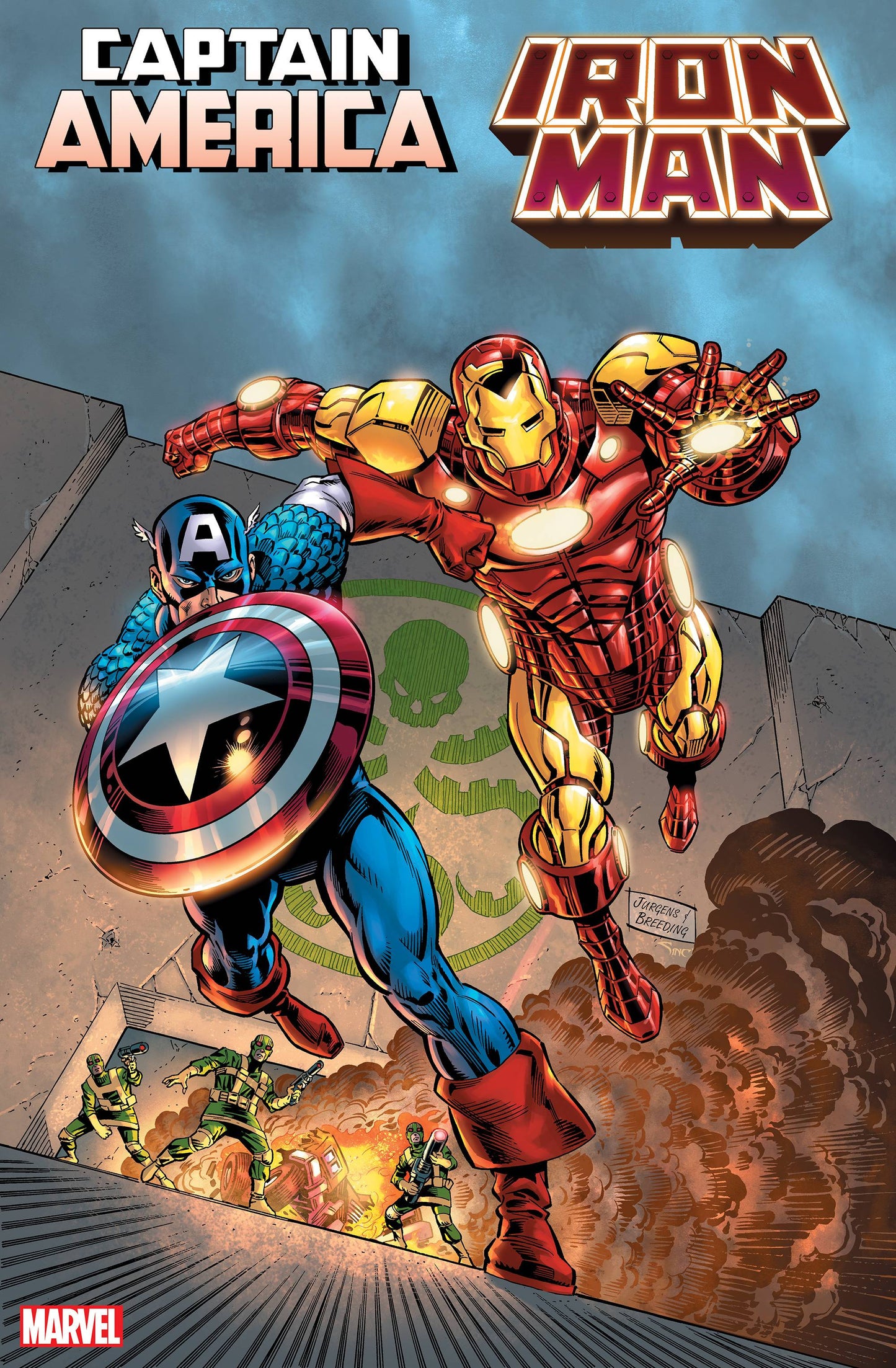 CAPTAIN AMERICA IRON MAN #1 (OF 5) JURGENS VAR