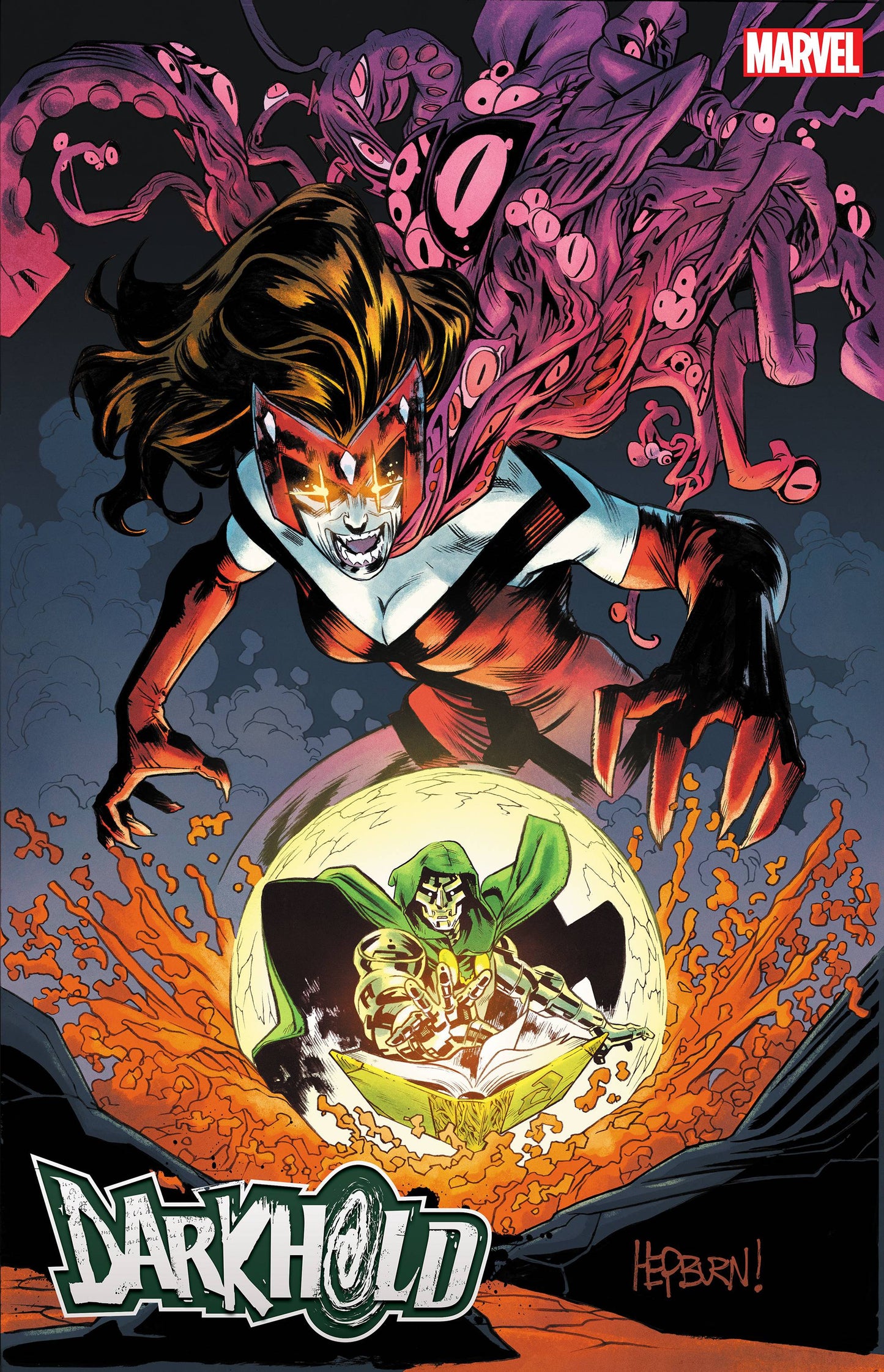 DARKHOLD OMEGA #1 HEPBURN VAR