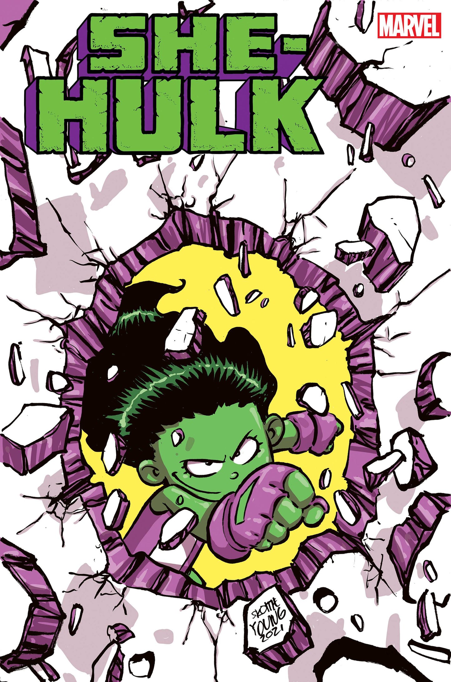 SHE-HULK #1 YOUNG VAR