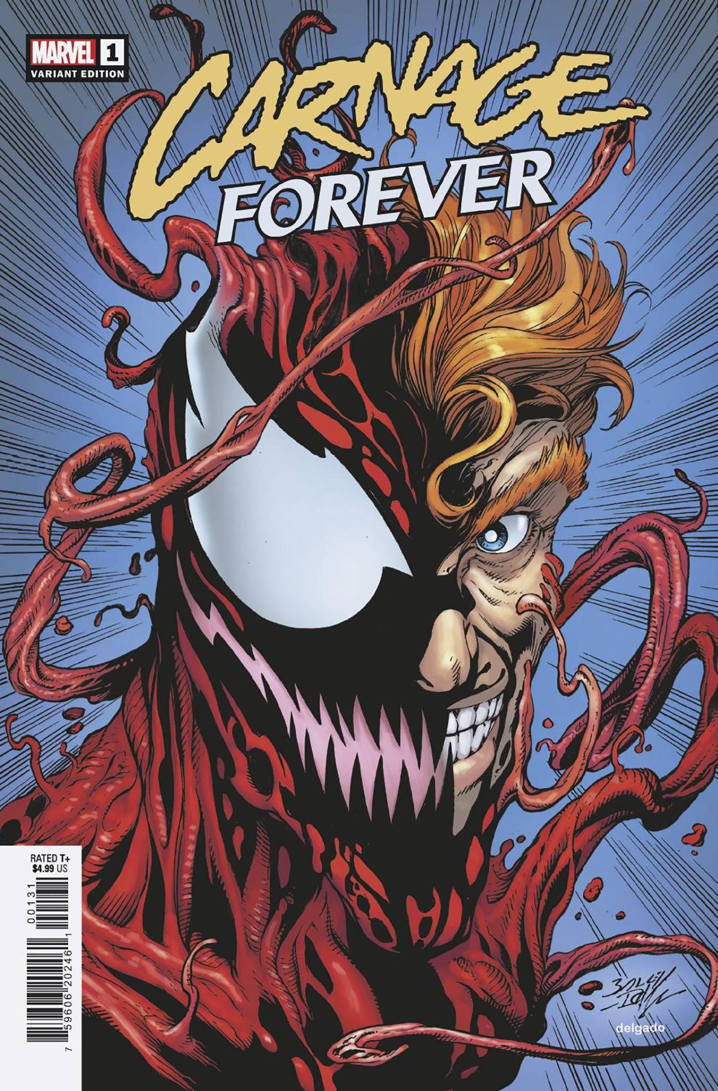 CARNAGE FOREVER #1 BAGLEY VAR