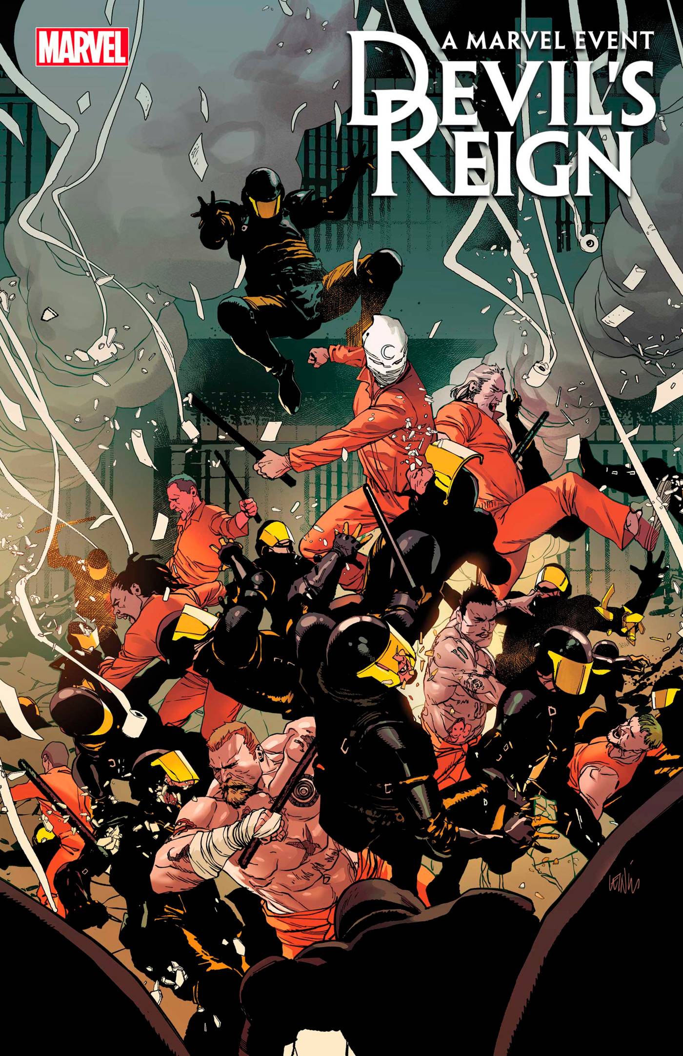 DEVILS REIGN MOON KNIGHT #1 YU VAR