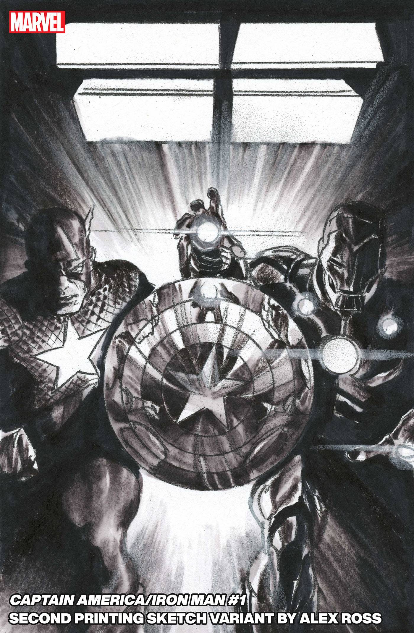 CAPTAIN AMERICA IRON MAN #1 (OF 5) 2ND PTG ALEX ROSS VAR