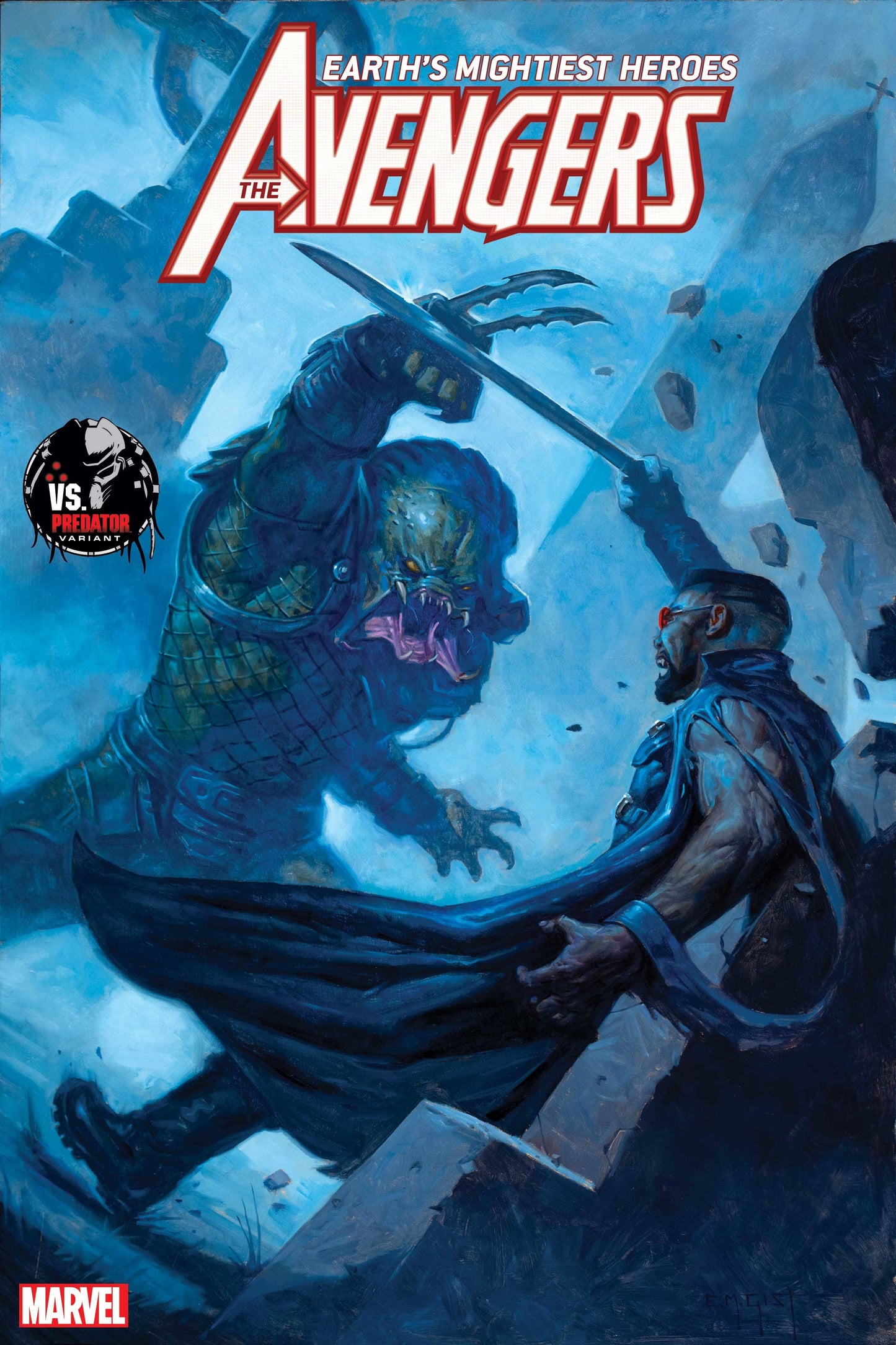 AVENGERS #58 GIST PREDATOR VAR 1st app.Ghost Ronin