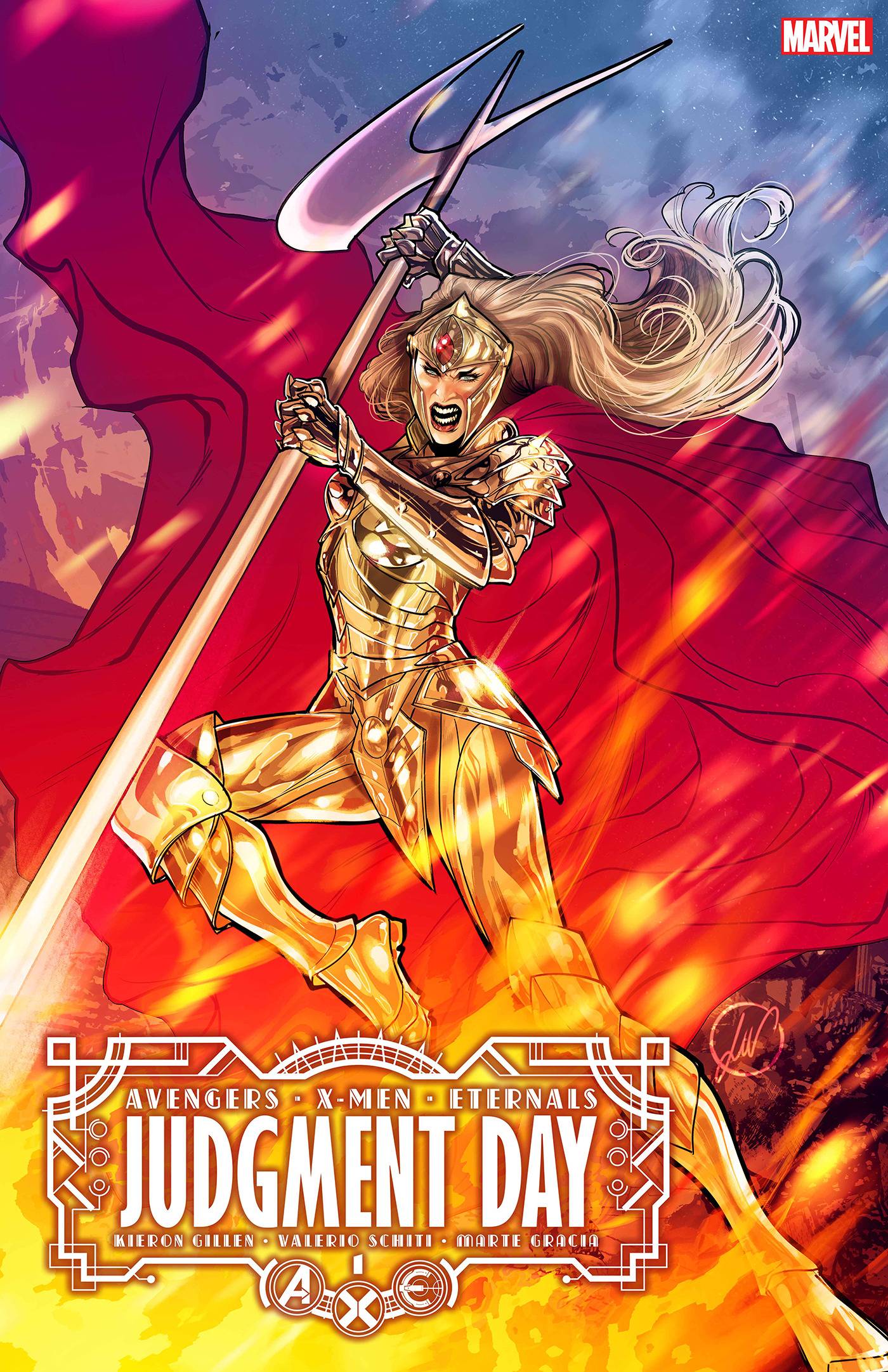 AXE JUDGMENT DAY #1 (OF 6) WERNECK WOMEN OF AXE VAR