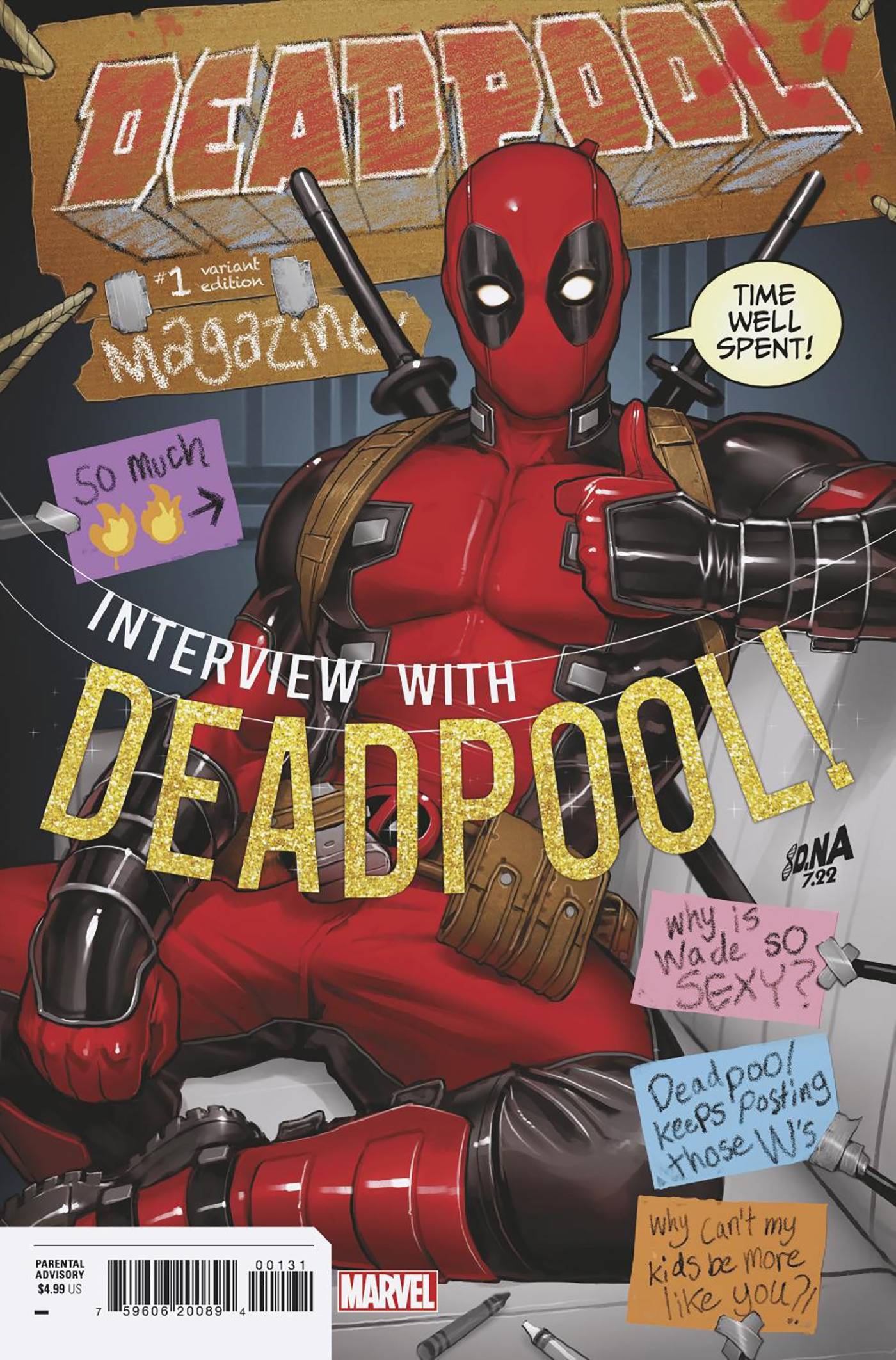 DEADPOOL #1 NAKAYAMA VAR