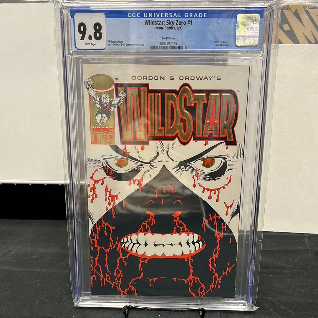 WILDSTAR: SKY ZERO CGC #1 1993 Image Comics CGC 9.8