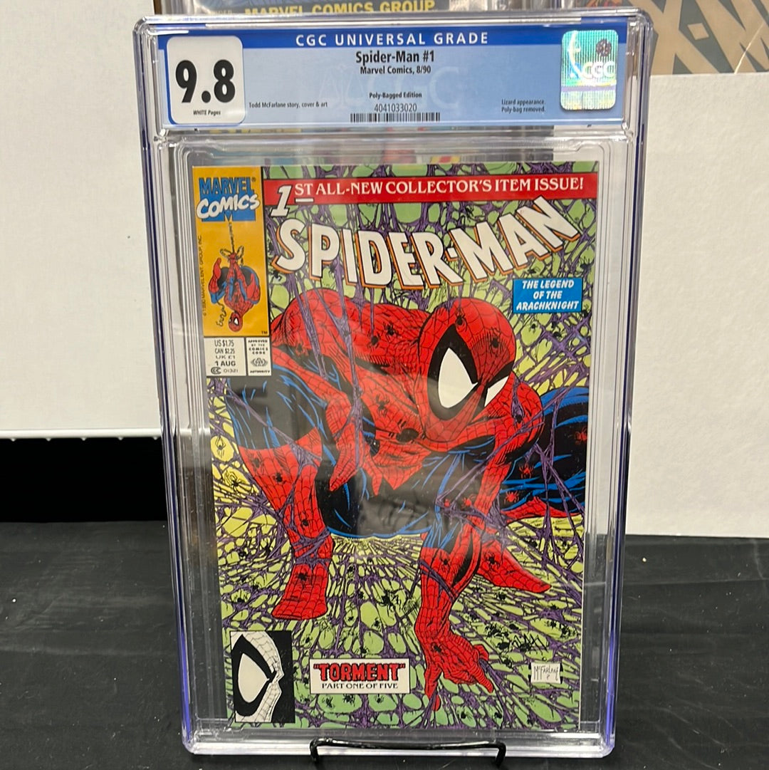 Spider-Man #1 CGC 9.8 Lizard Appearance