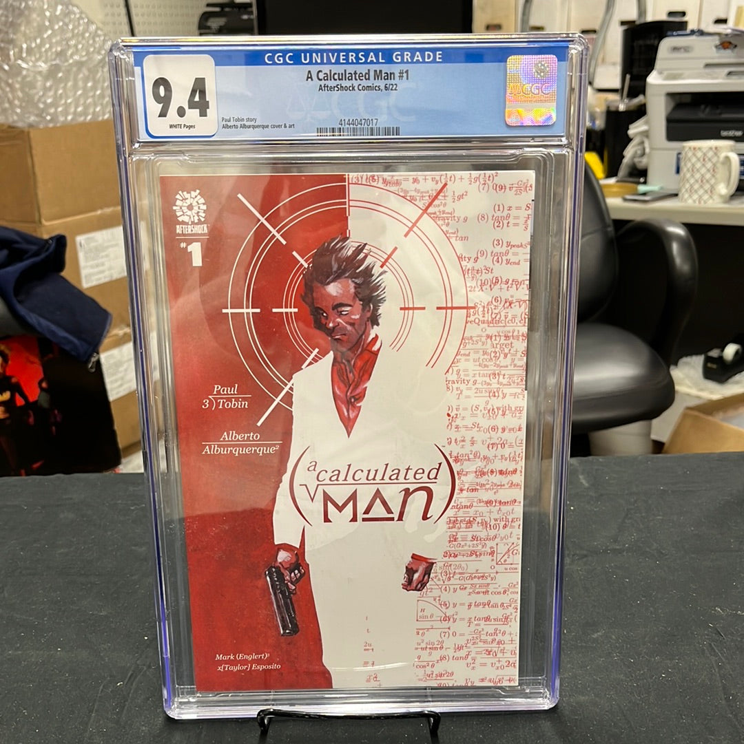 A Calculated Man #1 CGC 9.4